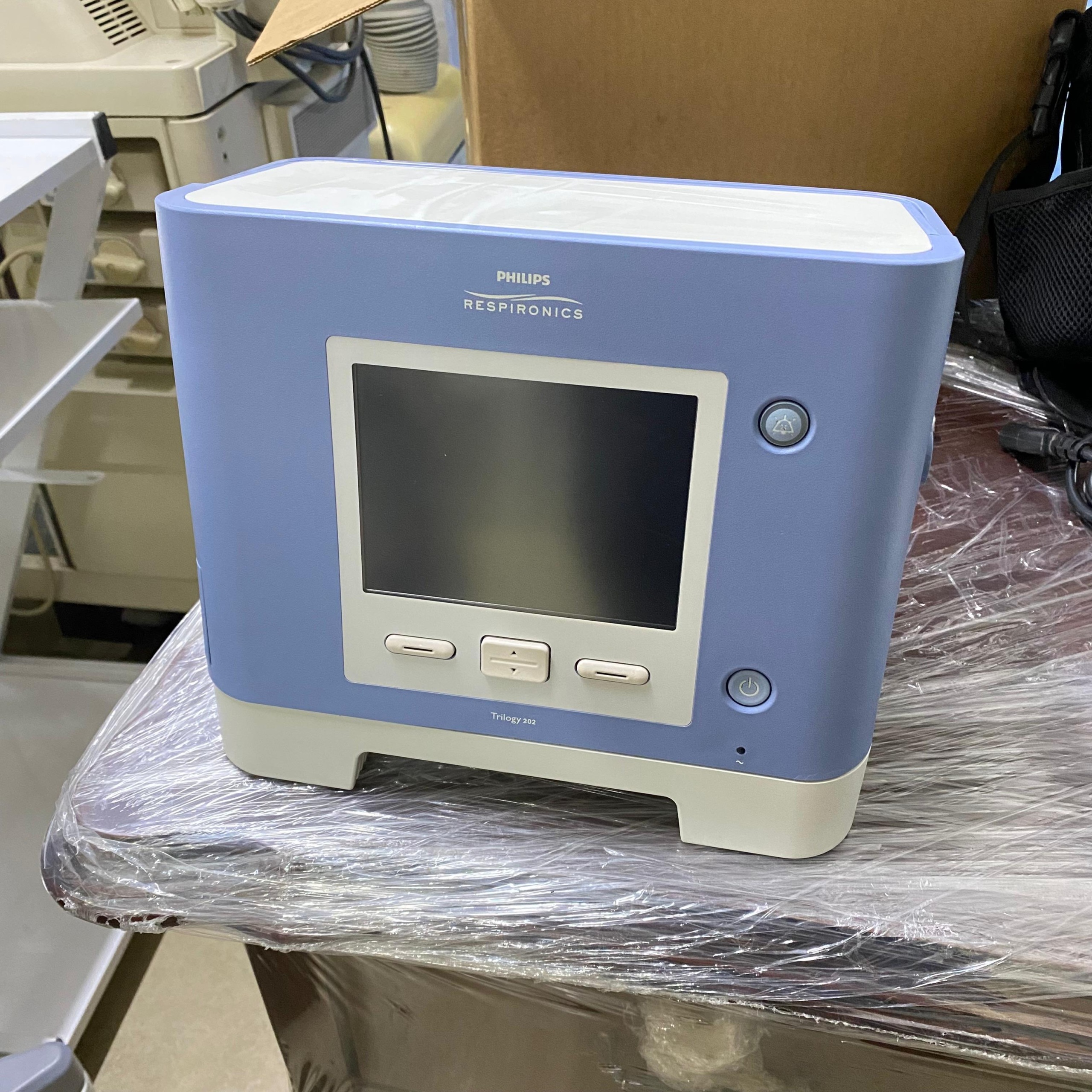 Secondhand Philips Respironics Trilogy 202 Transport Mechanical Ventilator