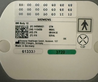 İkinci El Siemens Magnetom 11134350 Body MR Coil