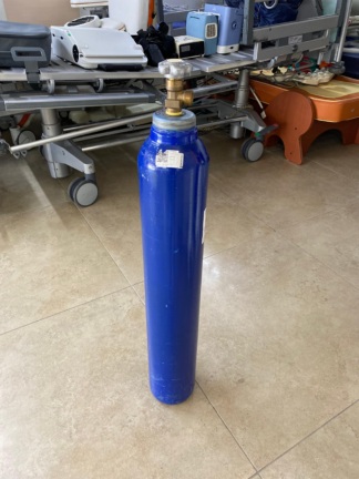 Secondhand Sesan MT-016 10 Liters Steel Oxygen Cylinder with Valve