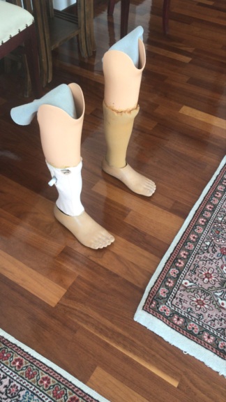 2 Pieces Secondhand Ottobock Below the Knee Leg Prosthesis