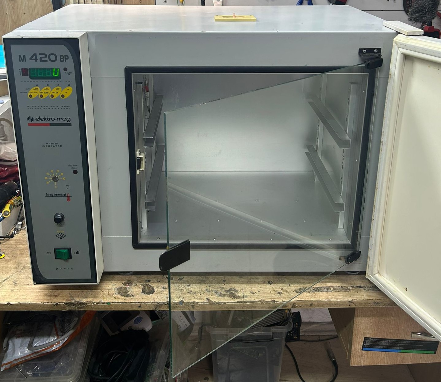 İkinci El Elektro-mag M 420 BP 48 Litre İnkübatör - Görsel 3