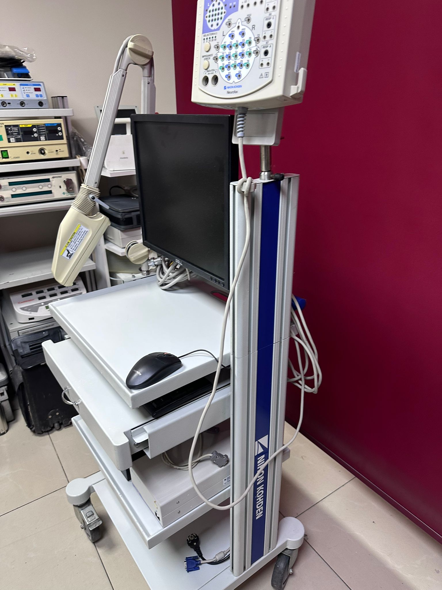 İkinci El Nihon Kohden Neurofax EEG-1200K 32 Kanallı EEG Cihazı - Görsel 4