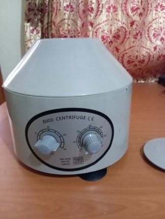 Secondhand Yuda 800D 6 Tubes Fixed Angle Rotor Centrifuge