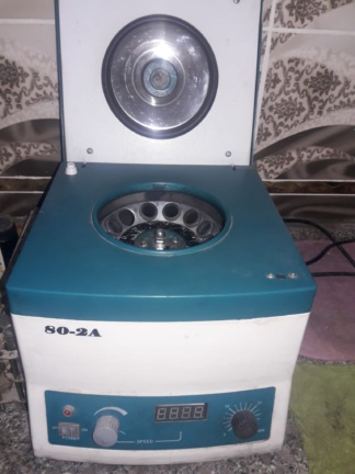 Secondhand Medwelt 80-2A 12 Tubes Fixed Angle Rotor Centrifuge