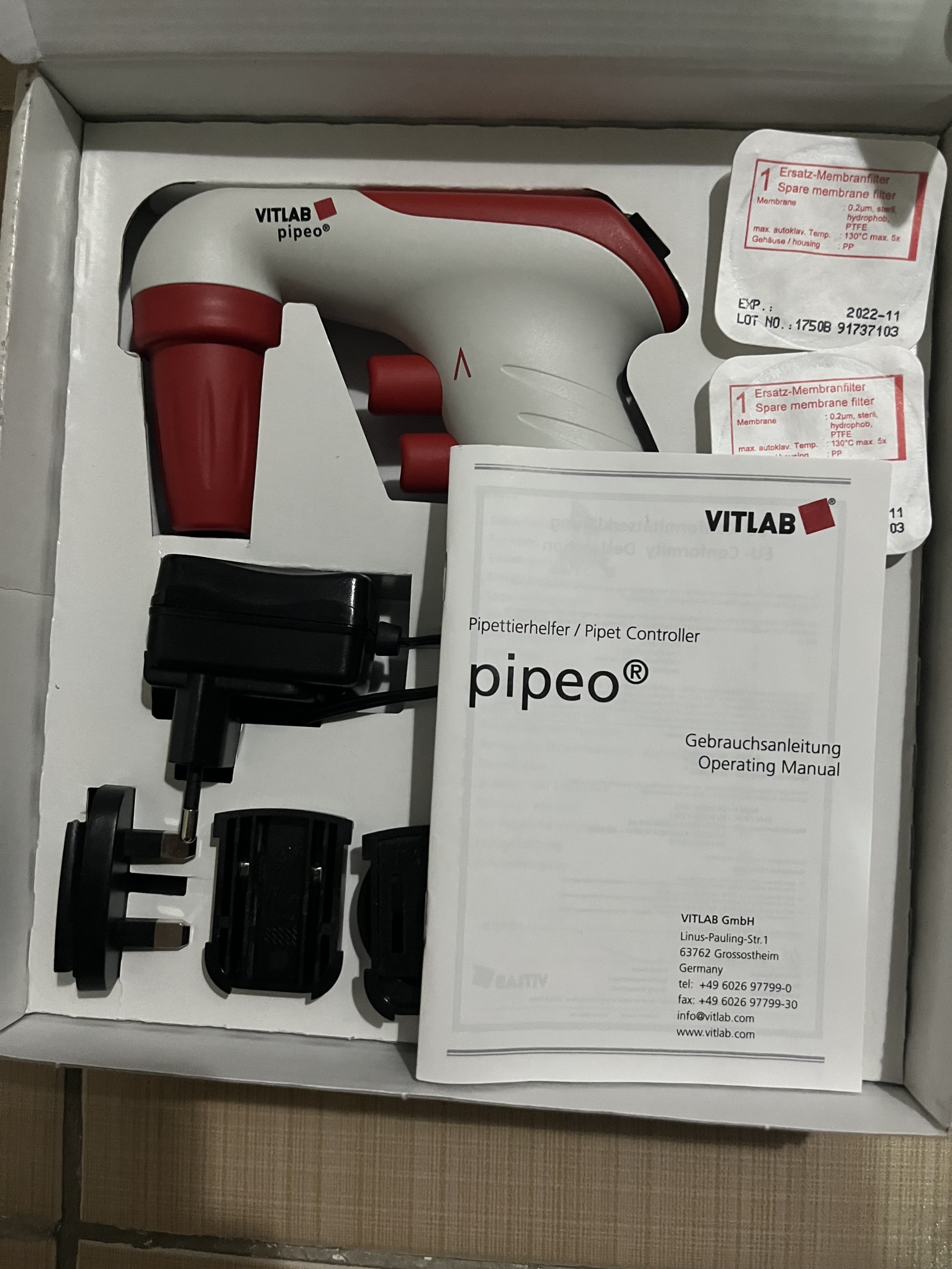 İkinci El Vitlab Pipeo Pipet Kontrol Cihazı - Görsel 4