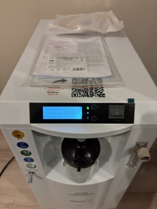 İkinci El Respirox JLO-1090Si 10L/dk Oksijen Konsantratörü