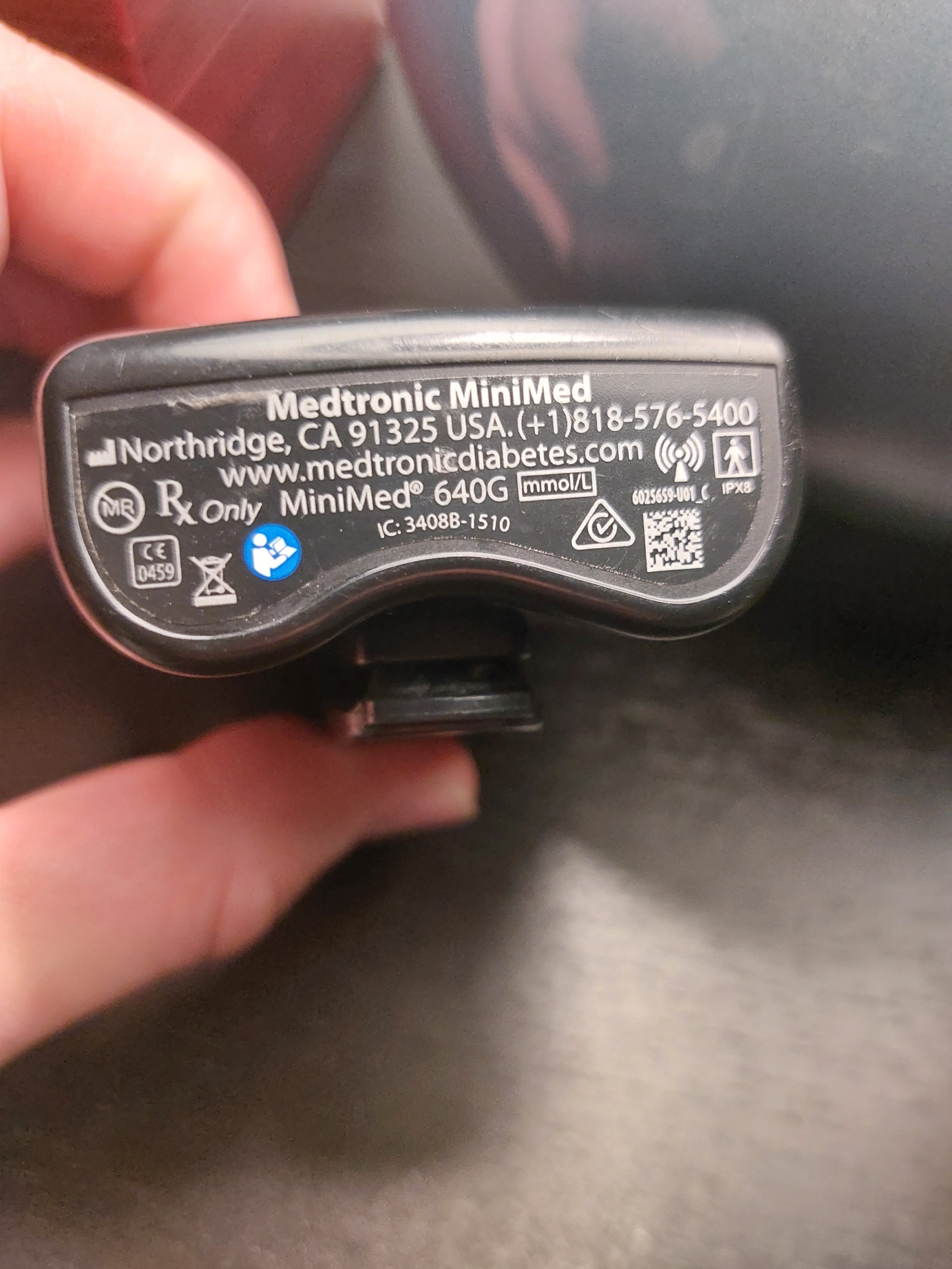 Secondhand Medtronic Minimed 640G Insulin Pump - Image 2