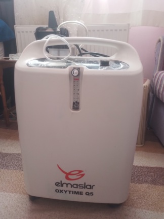 İkinci El Oxytime Q5 5L/dk Oksijen Konsantratörü