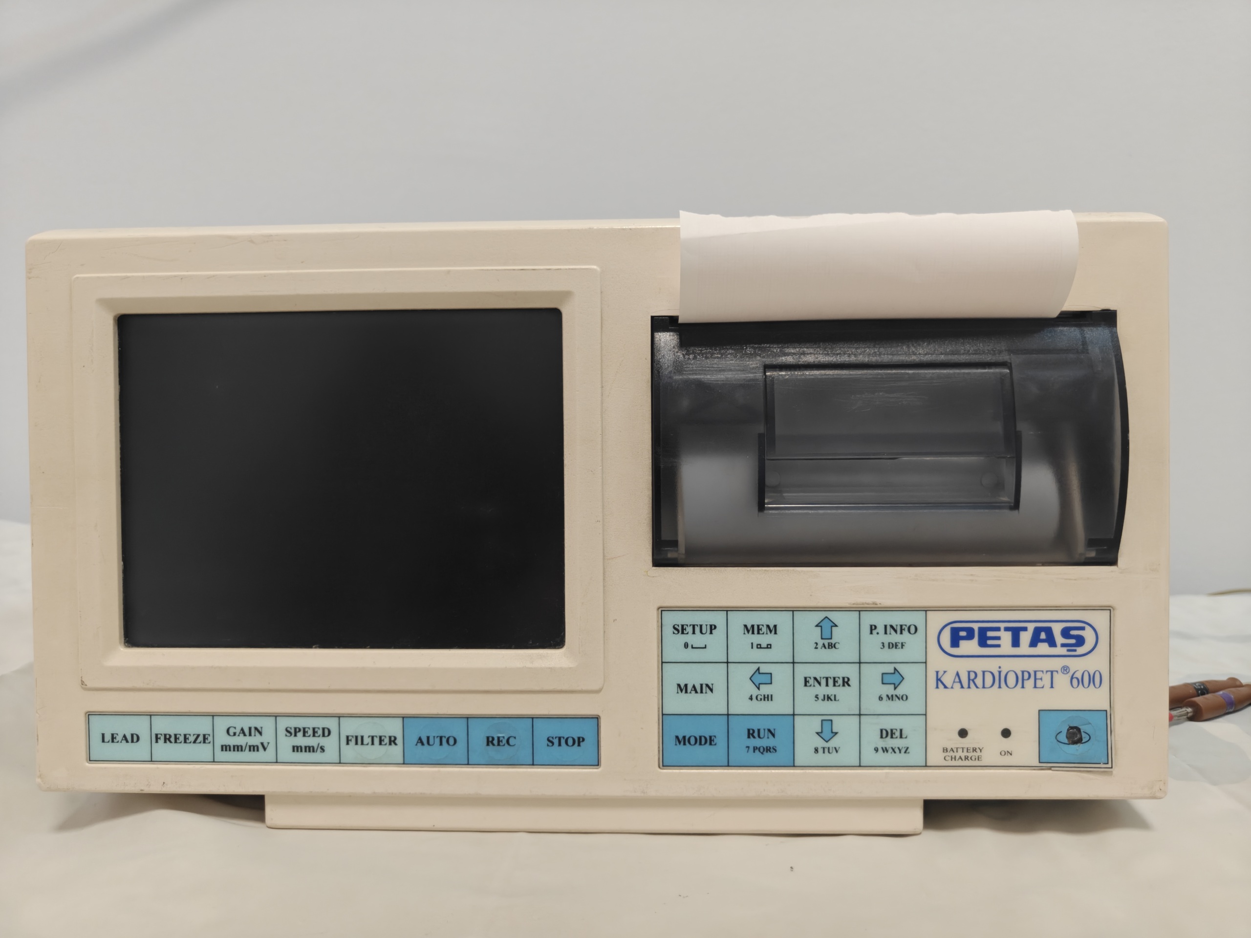 Secondhand Petaş Kardiopet 600 6 Channel ECG Device