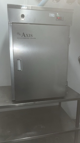 Secondhand Axis 400 Liter Ethylene Oxide Gas Sterilizer
