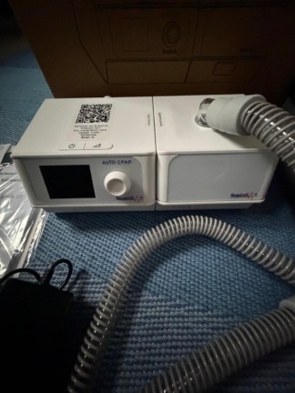 Secondhand Respirox SoundSleep LC-APAP Pro AUTOCPAP Device with Humidifier