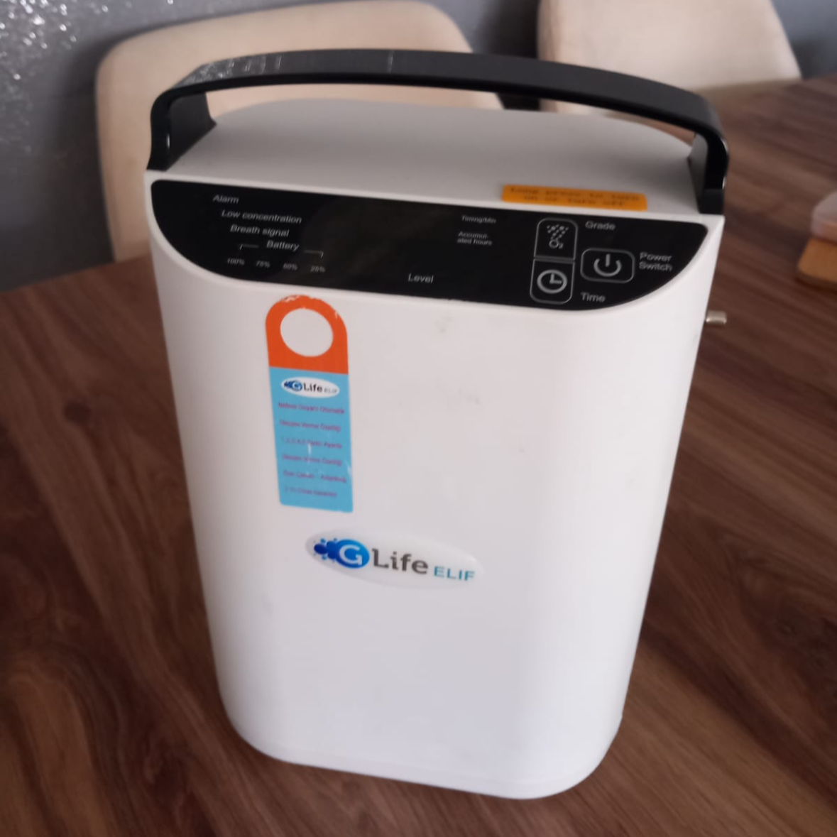 Secondhand G-Life Elif 5 FLW 2.9kg Portable Oxygen Concentrator