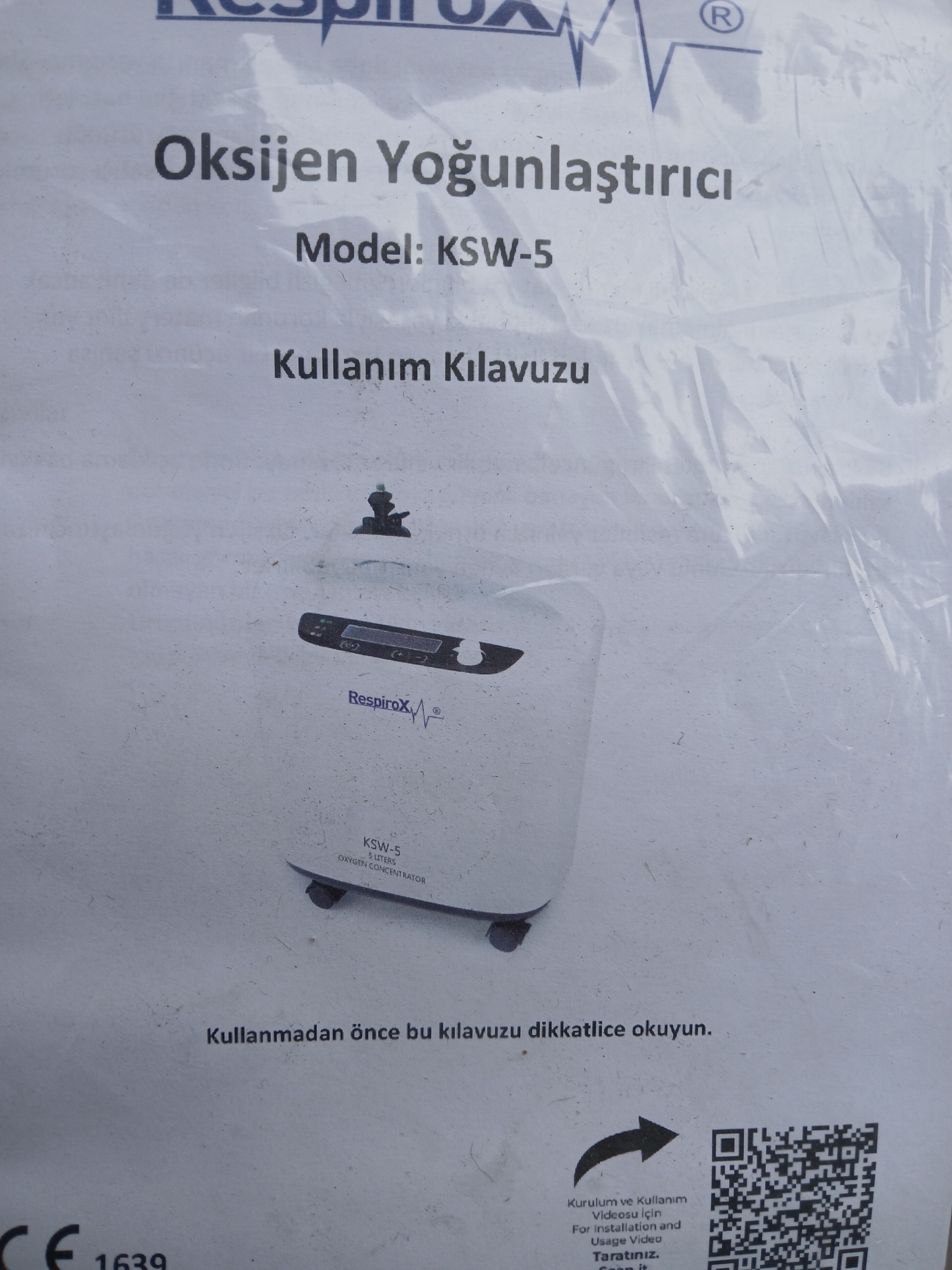 Secondhand Respirox KSW-5 5L/min Oxygen Concentrator - Image 5