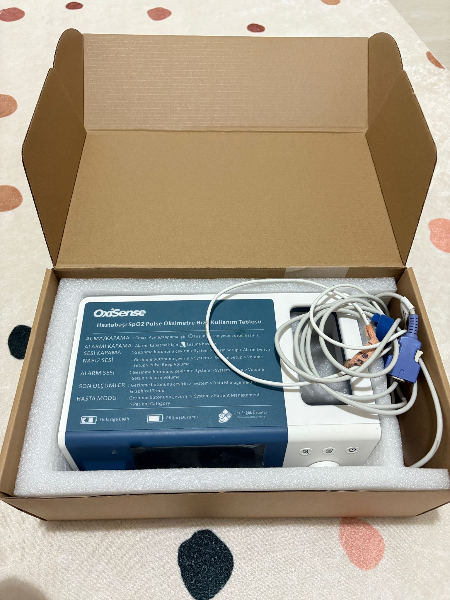 İkinci El Oxisense BTO-100CXX Konsol Tipi Pulse Oksimetre - Görsel 2