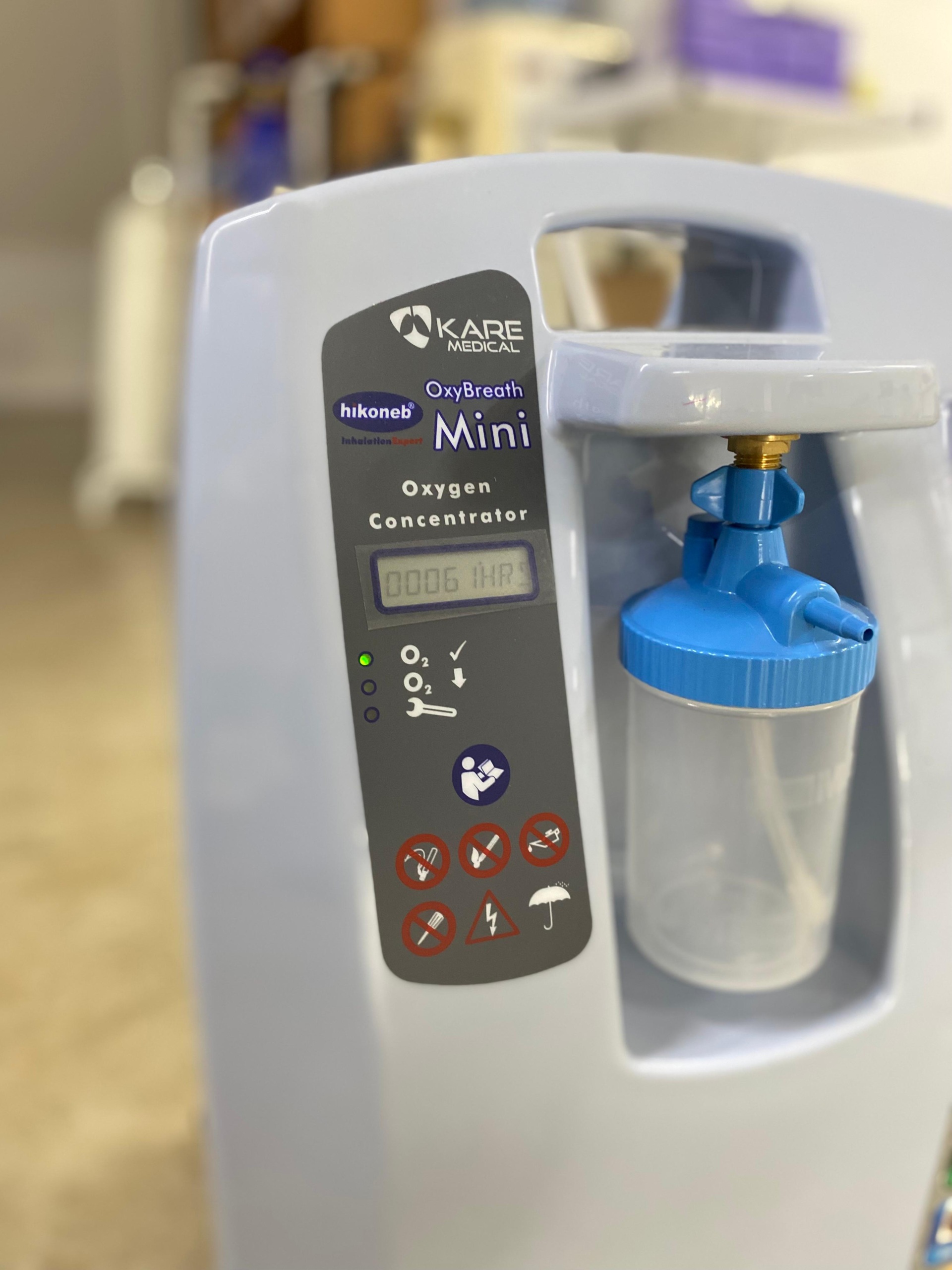Secondhand Hikoneb Oxybreath Mini 5 5L/min Oxygen Concentrator - Image 2