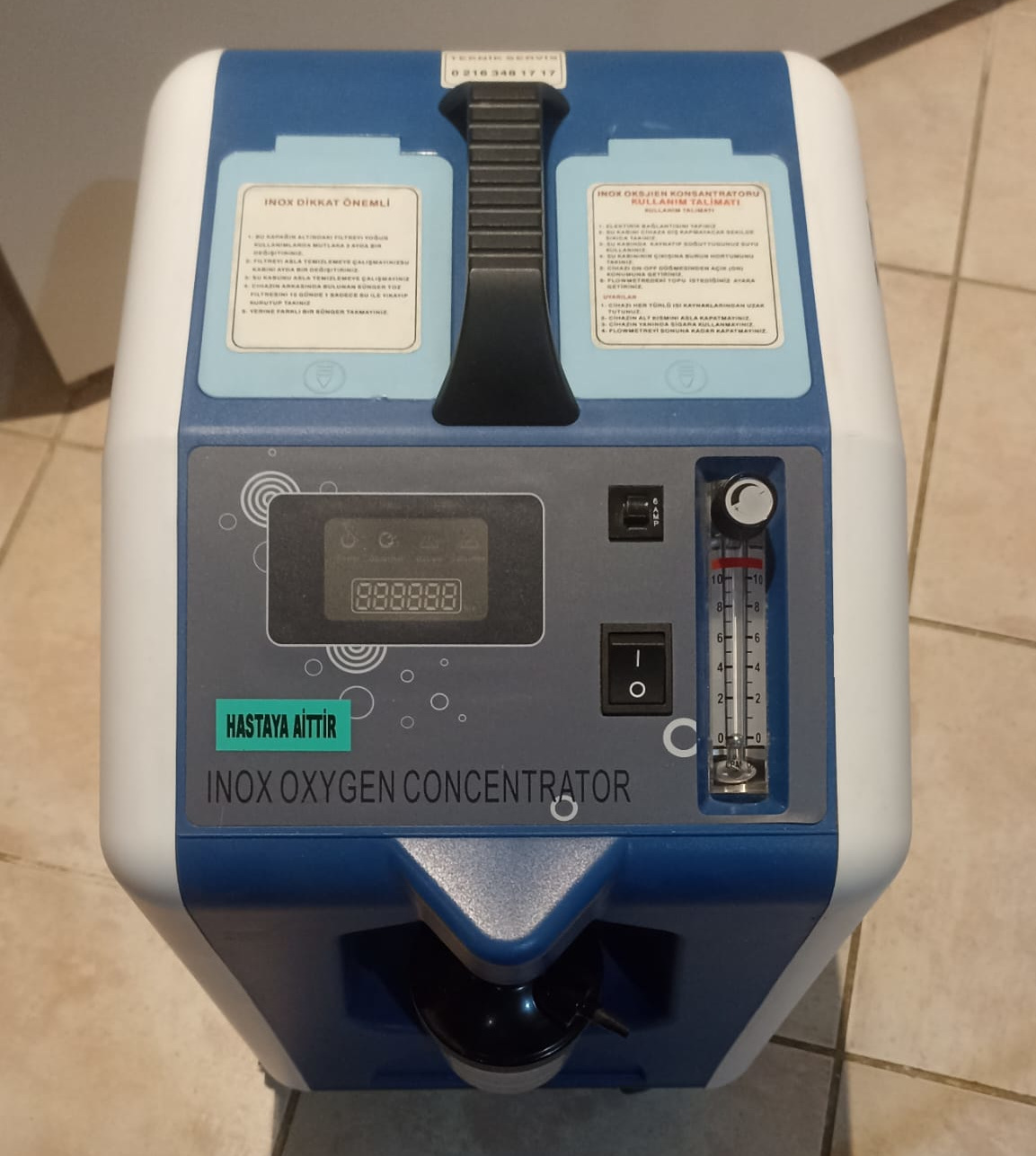 Secondhand Inox CP-101 10L/min Oxygen Concentrator