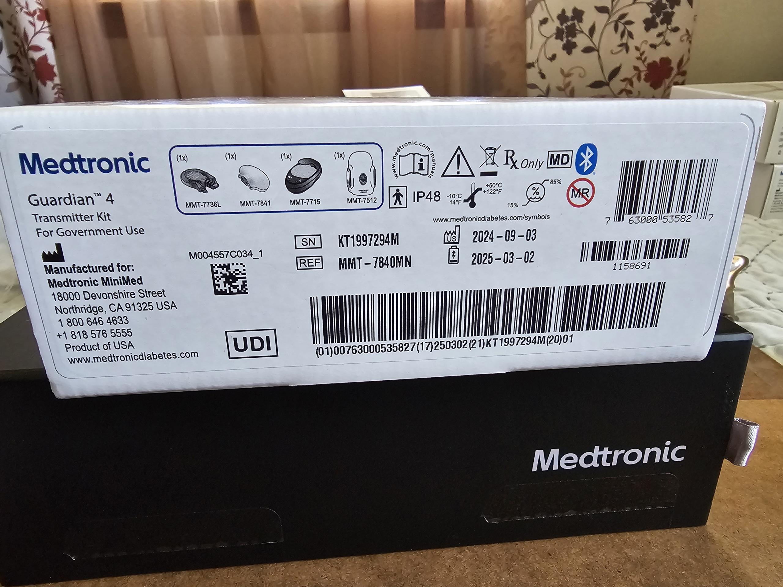 Secondhand Medtronic Guardian Link 4 Transmitter - Image 2