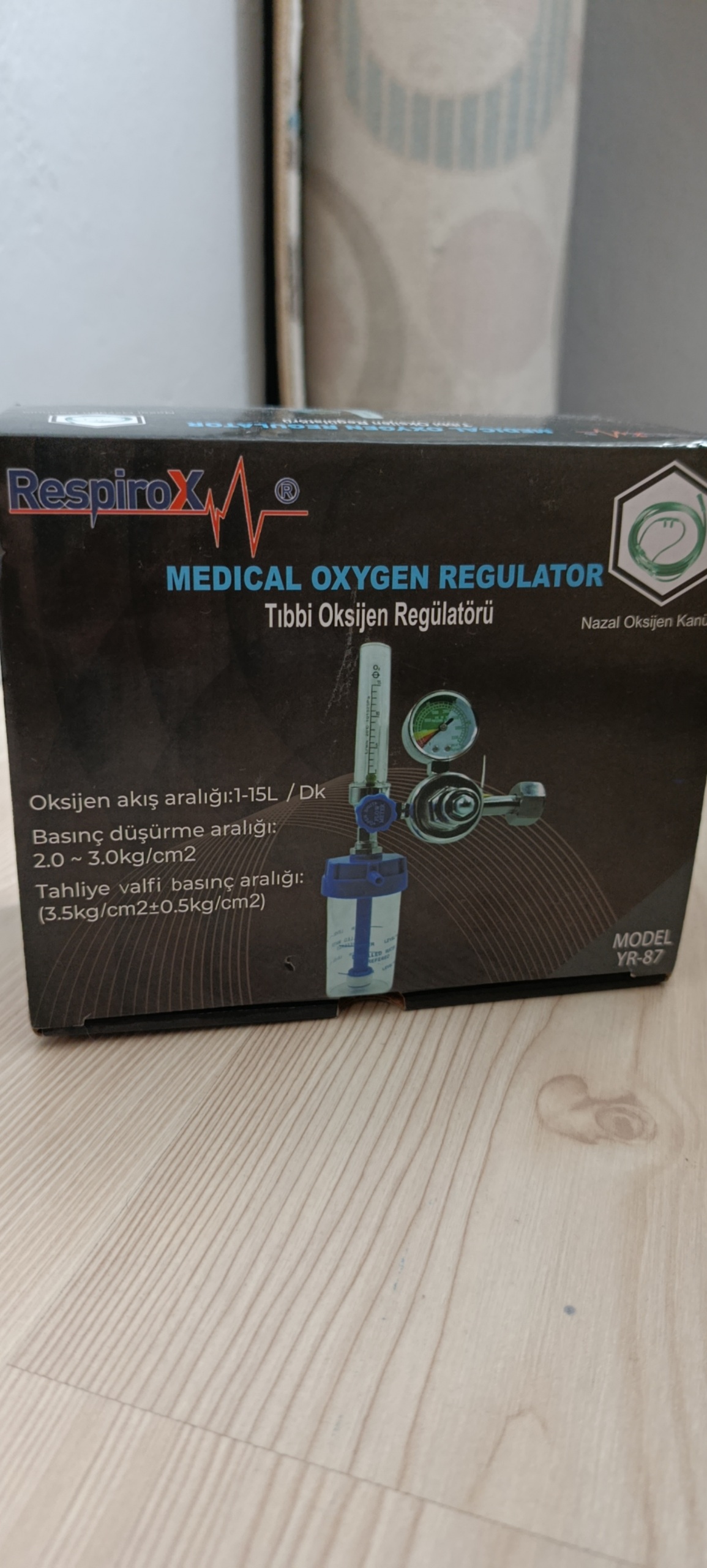 İkinci El Sesan MT-016 10 Litre Vanalı Çelik Oksijen Tüpü