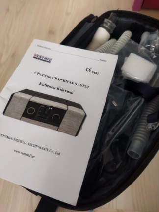 Secondhand Ventmed VM-8 BPAP ST Device with Humidifier
