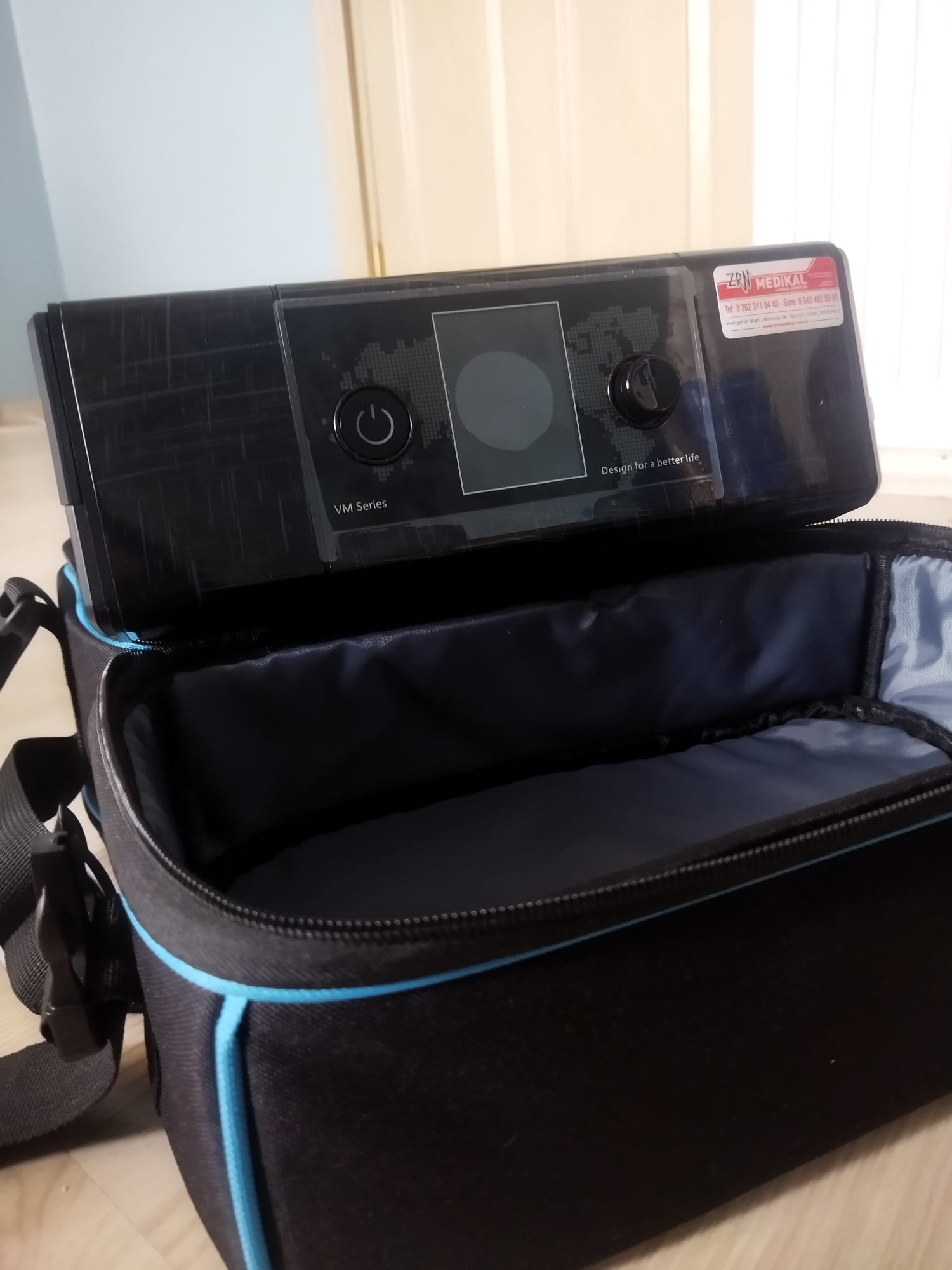 Secondhand Ventmed VM-8 BPAP ST Device with Humidifier - Image 2