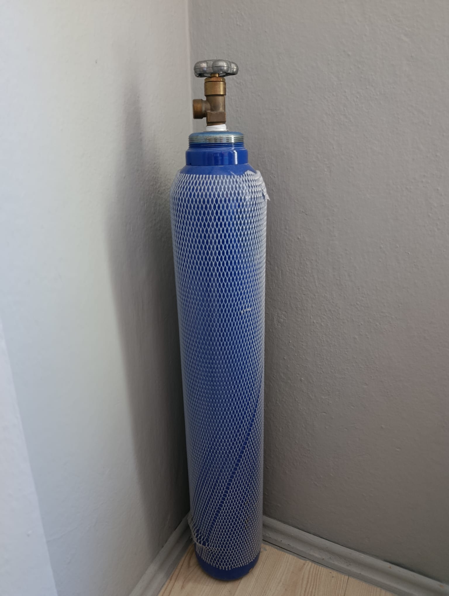 İkinci El Sesan MT-016 10 Litre Vanalı Çelik Oksijen Tüpü - Görsel 2