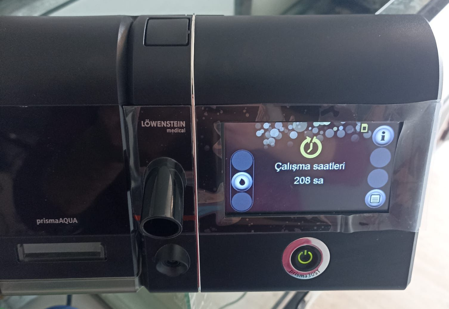 Secondhand Löwenstein Prisma 30ST BPAP ST Device with Humidifier - Image 2