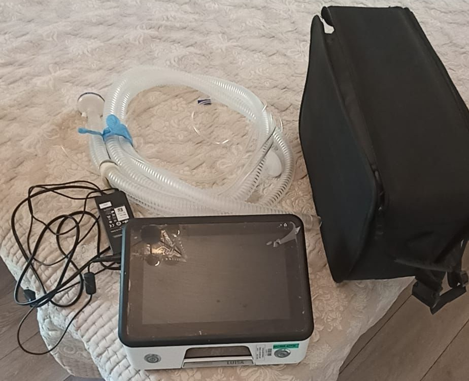 Secondhand Löwenstein Luisa LM150TD Home Mechanical Ventilator - Image 4
