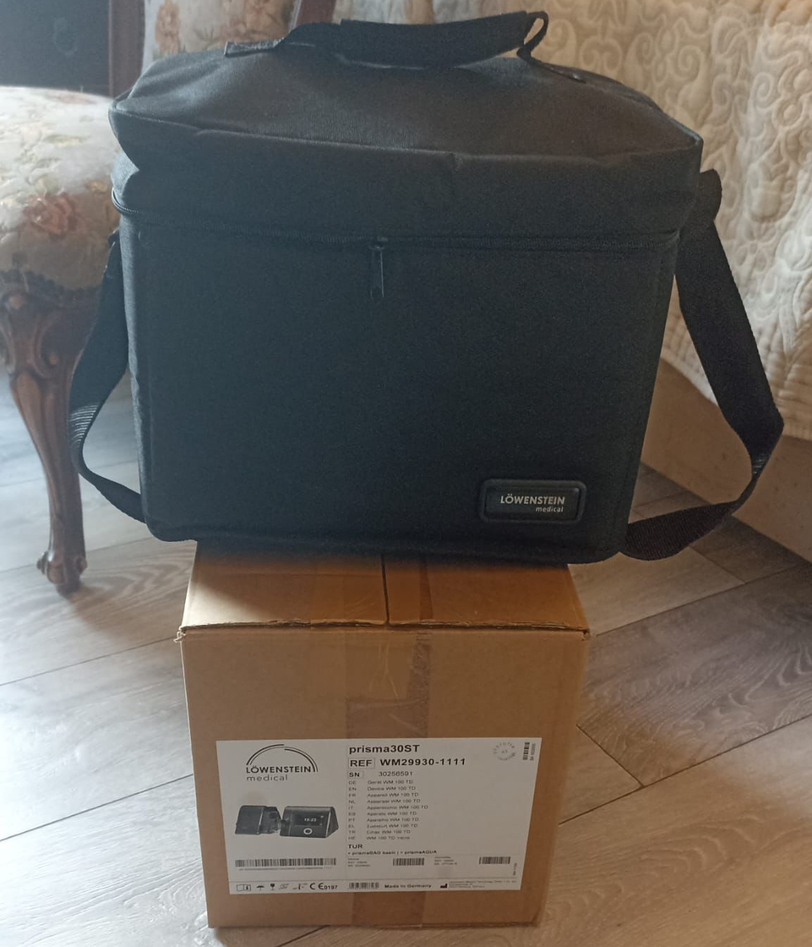 Secondhand Löwenstein Prisma 30ST BPAP ST Device with Humidifier - Image 5