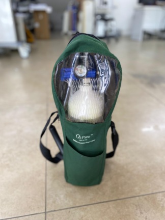 Secondhand Sesan MT-002 2 Liter Pin Index Aluminum Oxygen Cylinder