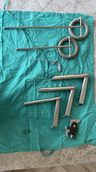 Secondhand Karl Storz ENT Direct Laryngoscopy Biopsy Surgical Instrument Set