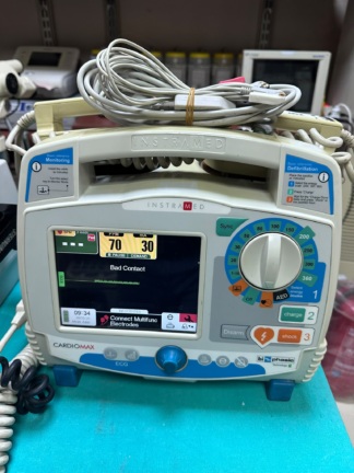 Secondhand Instramed Cardiomax Monitor Defibrillator