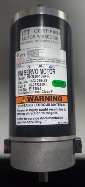Secondhand ITT MH2630-136A-R PM Servo Motor