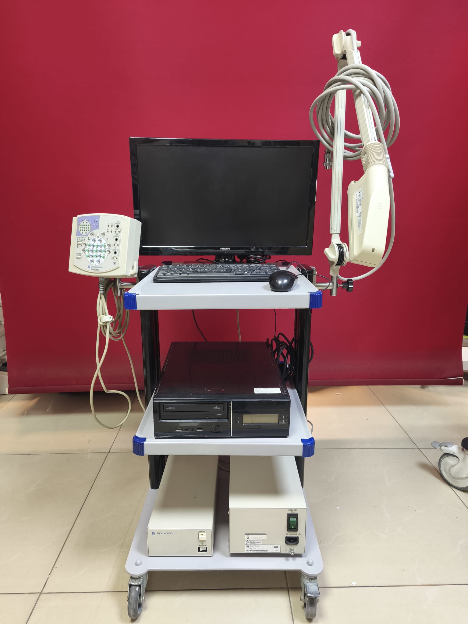 Secondhand Nihon Kohden Neurofax EEG-1200K 32 Channel EEG Device