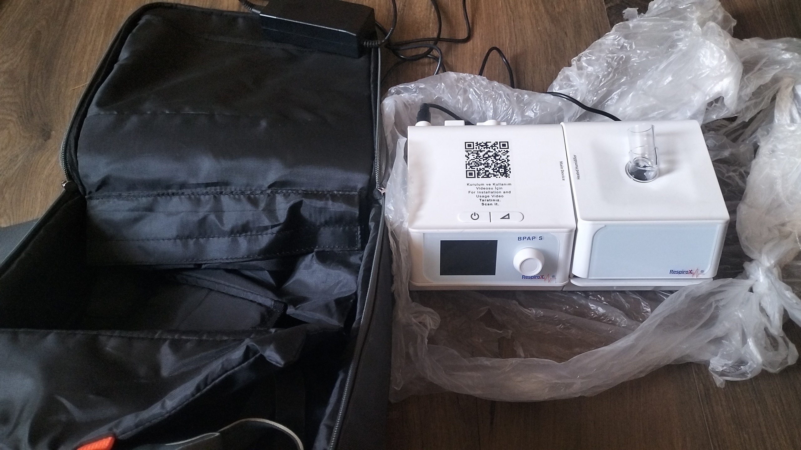 Secondhand Respirox SoundSleep LC-BPAP 25 BPAP Device with Humidifier