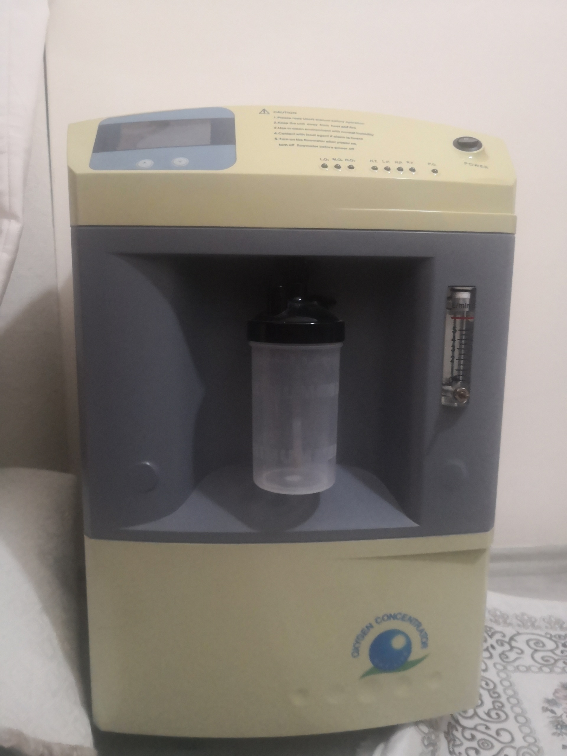 Secondhand Oxylife JAY-5 5L/min Oxygen Concentrator