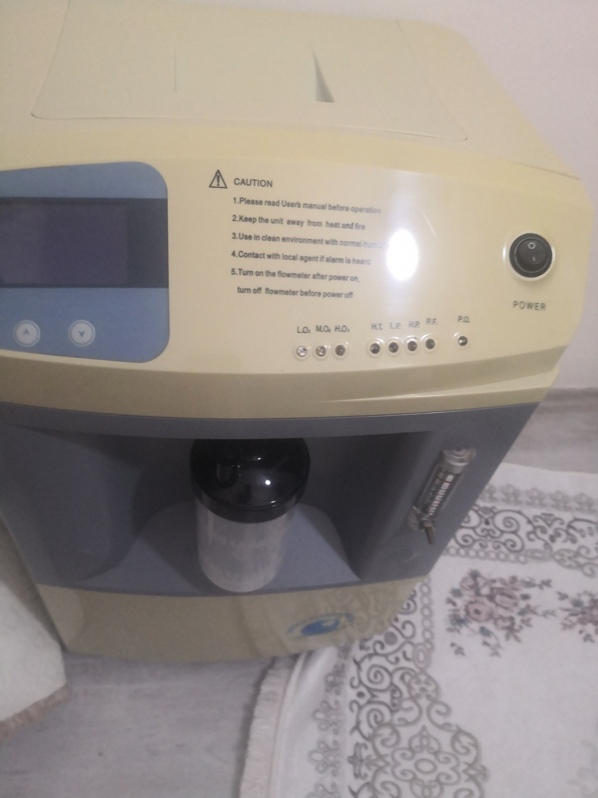 Secondhand Oxylife JAY-5 5L/min Oxygen Concentrator - Image 2