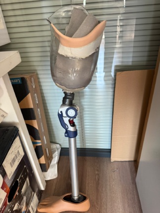 Secondhand Ottobock 3R93 Above the Knee Leg Prosthesis