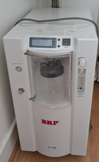 Secondhand BRP 7F-5B 5L/min Oxygen Concentrator