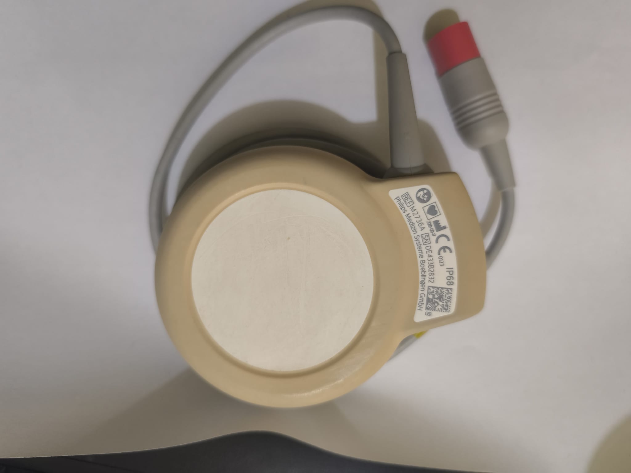 Secondhand Philips M2736A Fetal Monitor US Probe