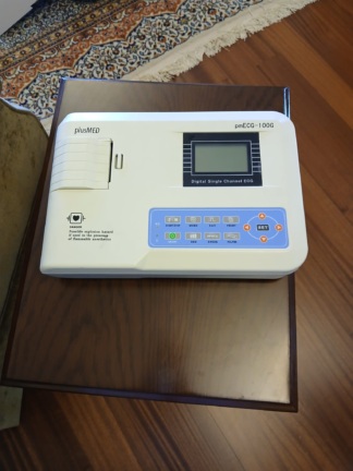 Secondhand Plusmed pmECG-100G 1 Channel ECG Device