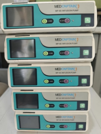 5 Pieces Secondhand Medcaptain MP-60 Infusion Pump