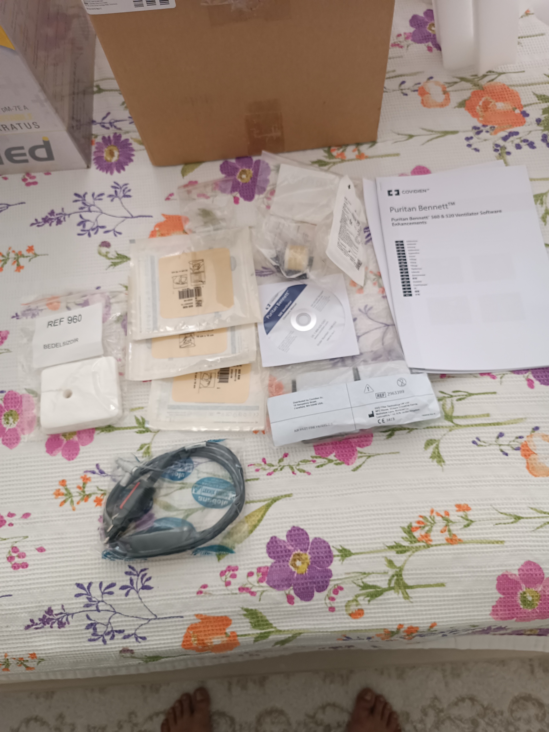 İkinci El Puritan Bennett 560 Ev Tipi Mekanik Ventilatör - Görsel 3