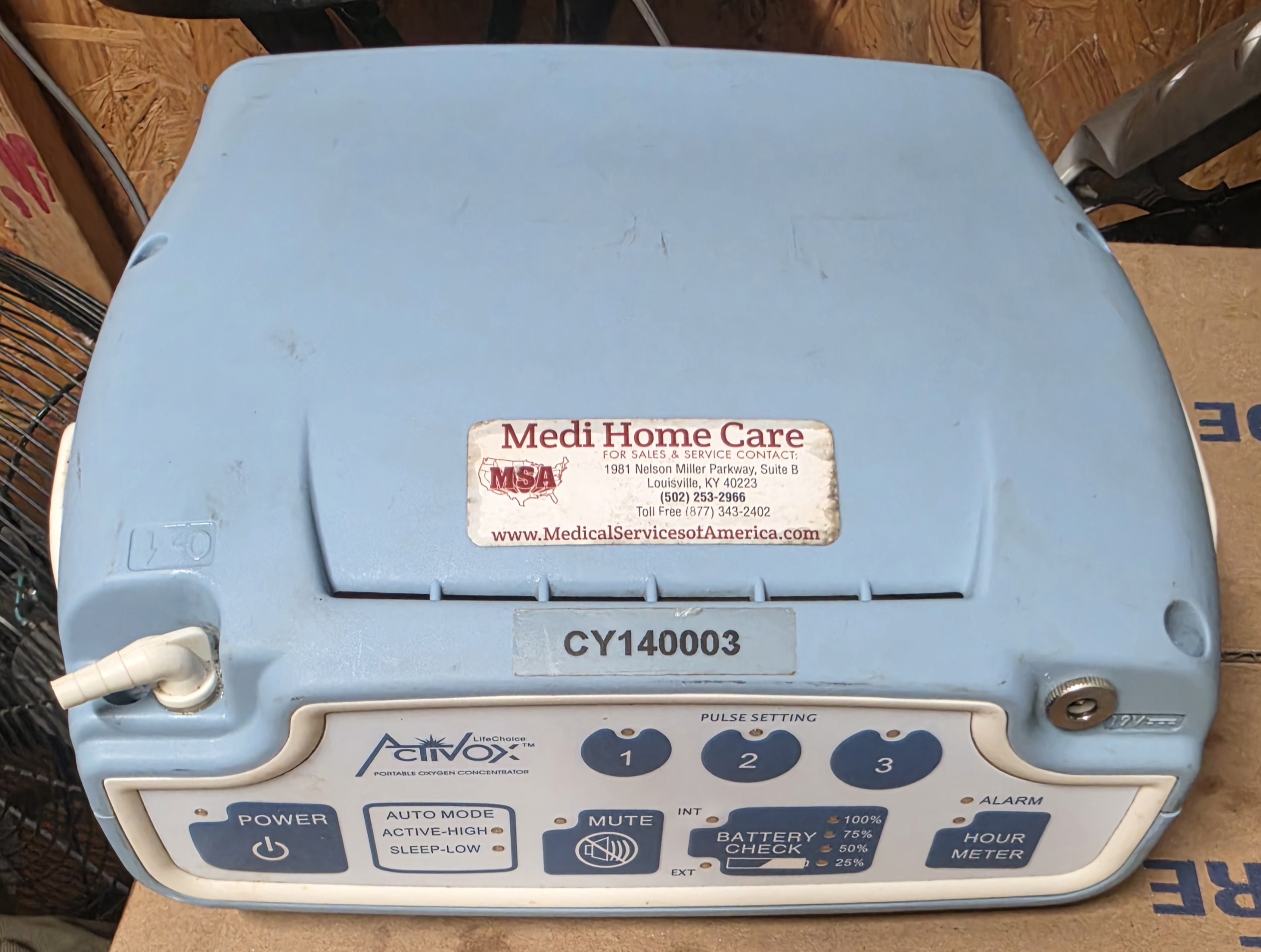 Secondhand Lifechoice Activox Pro 1.9kg Portable Oxygen Concentrator - Image 6