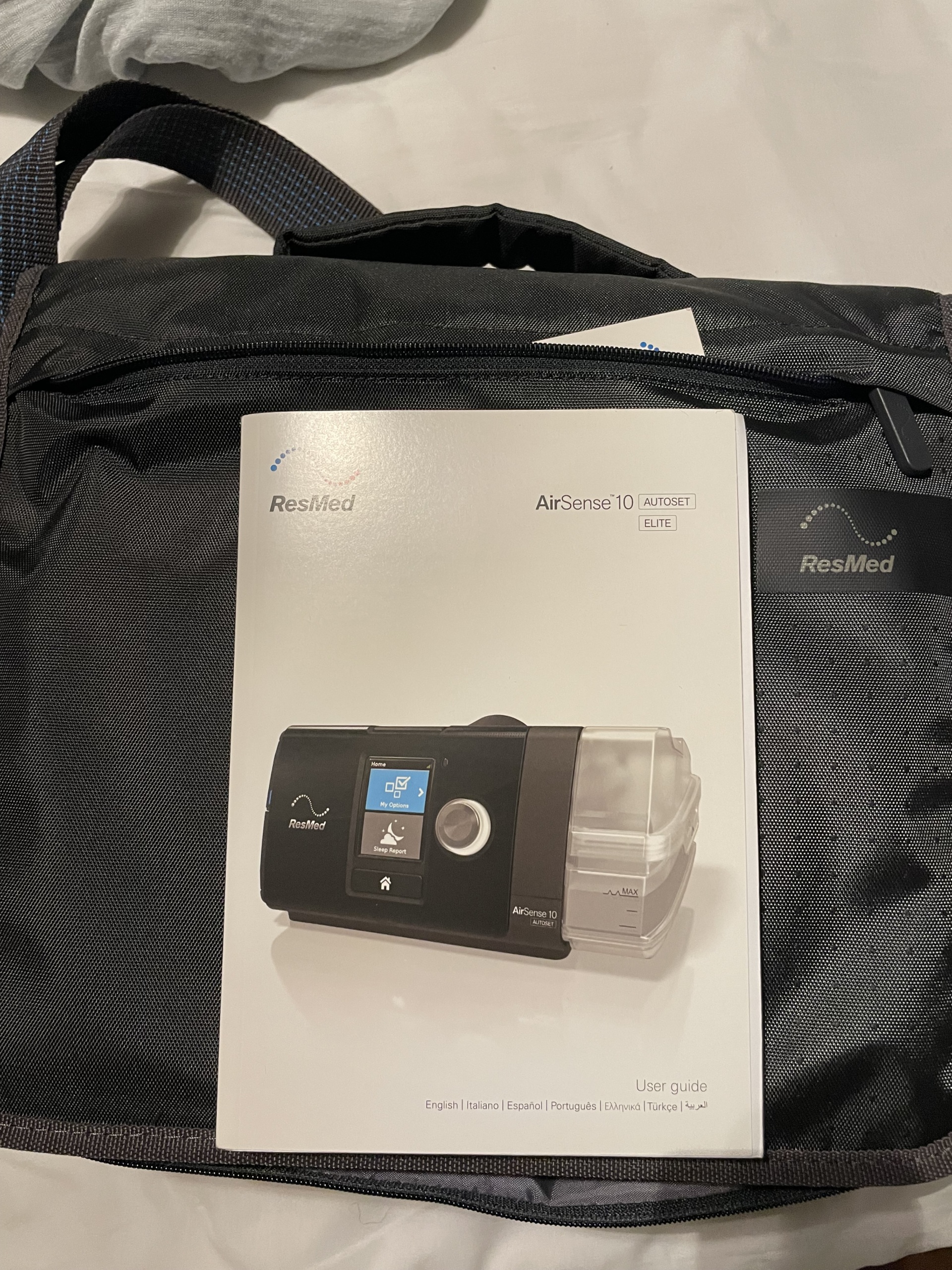 Secondhand Resmed Airsense 10 AutoSet AUTOCPAP Device with Humidifier - Image 2