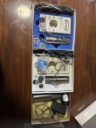 3 Pieces Secondhand Servox Electrolarynx