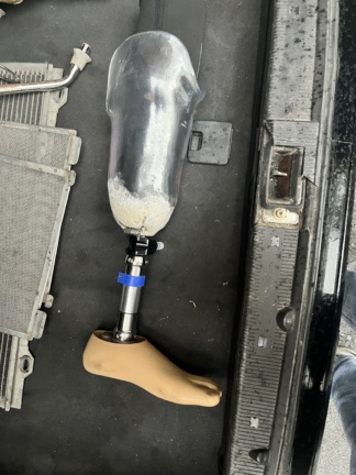 Secondhand Alps Left Below the Knee Leg Prosthesis