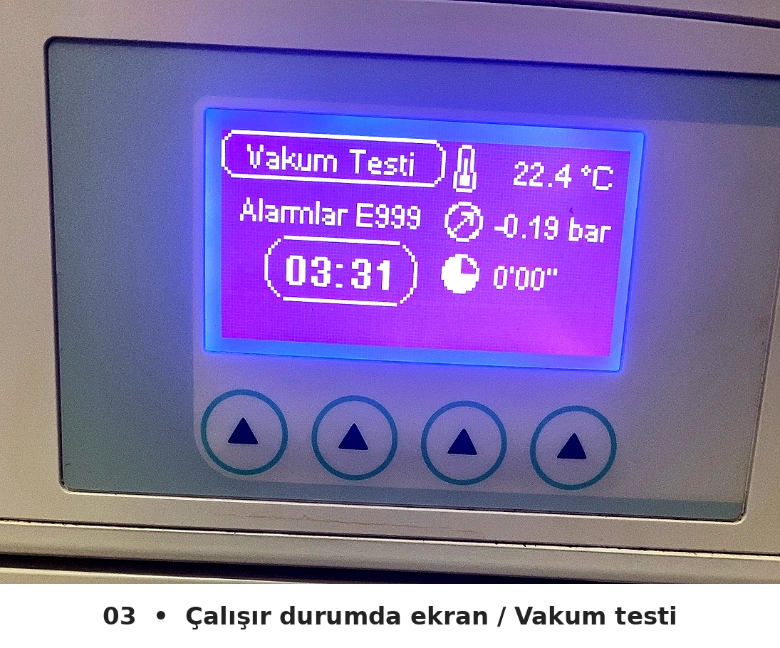 İkinci El Anthos A22 22 Litre Otoklav - Görsel 4