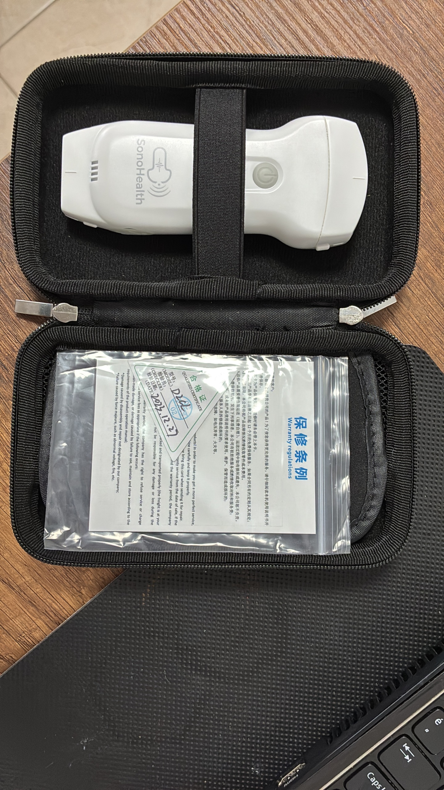 Secondhand SonoHealth D2CL Portable Ultrasound Machine