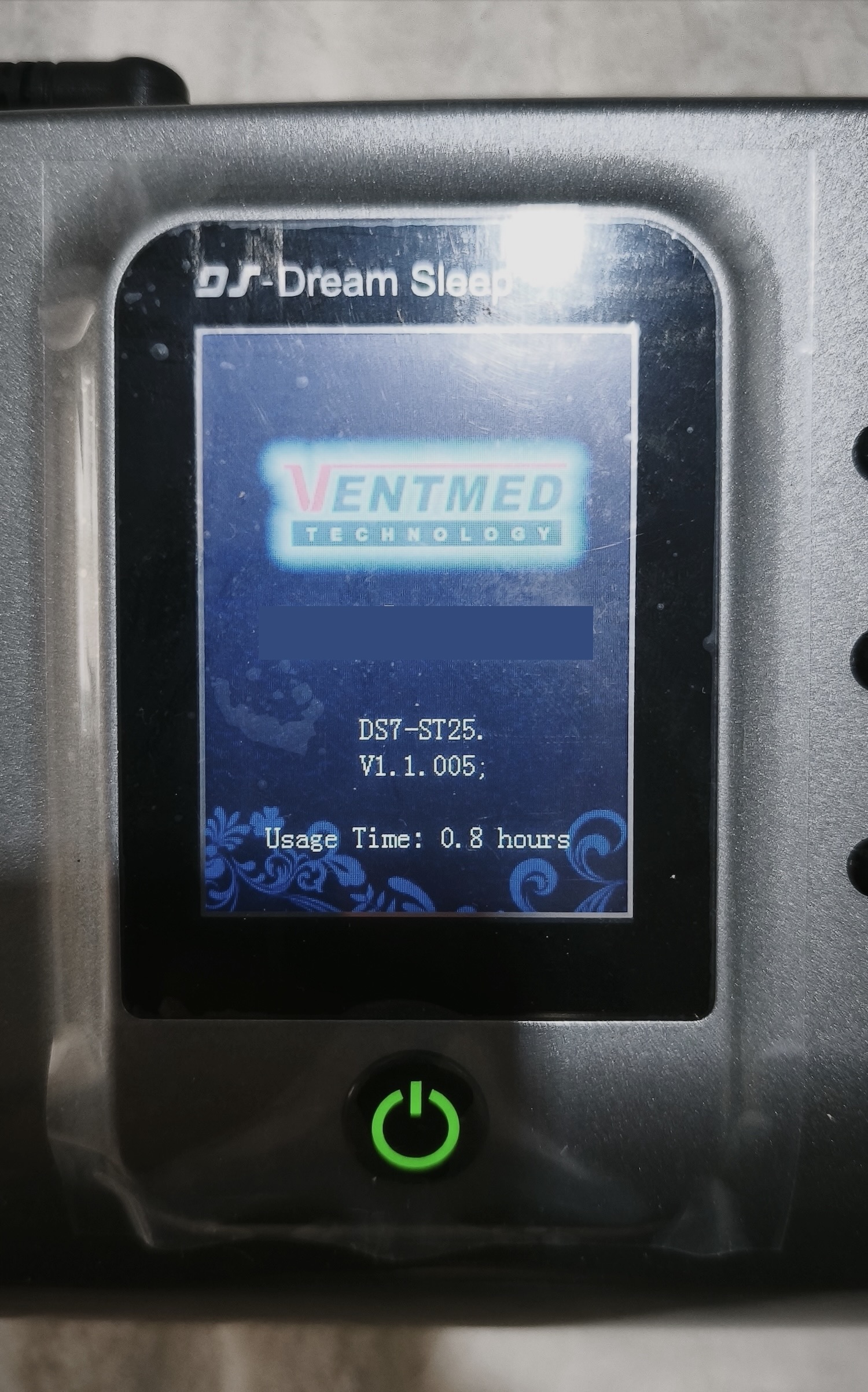Secondhand Ventmed DS-7 ST25 BPAP ST Device with Humidifier - Image 4
