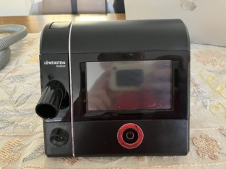 Secondhand Löwenstein Prisma 30ST BPAP ST Device with Humidifier